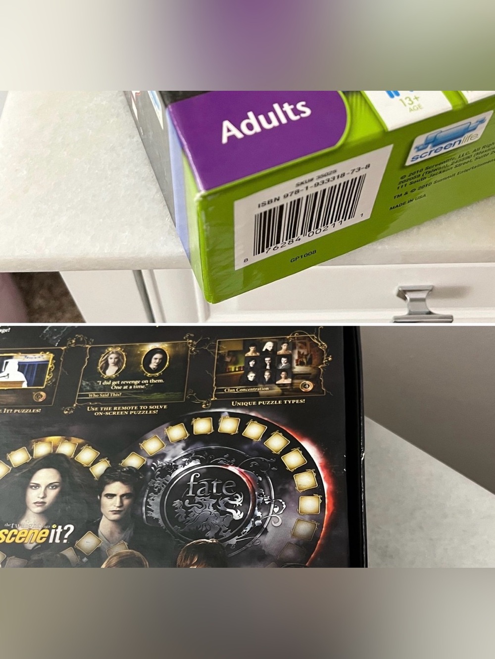 Twilight / New Moon / Eclipse - Deluxe Scene It? - DVD Board Game - Picture 10 of 12